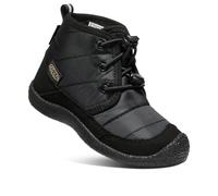 KEEN Little Kid's Howser 2 Quilted Waterproof Chukka Boot, Black/Black, 9 LK (Little Kid's) UK