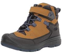 KEEN Redwood MID WP-C Hiking Boot, Harvest Gold/Vintage Indigo, 10 UK Child