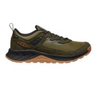 KEEN Men's Hightrail Waterproof Hiking Shoes, Winter Moss/Gold Flame, 7 UK