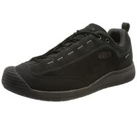 KEEN Men’s Jasper 2 Waterproof Leather Climbing Approach Trainer, Black/Raven, 9 UK