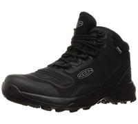 KEEN Men’s Tempo Flex Mid Height Waterproof Hiking Boot, Triple Black/Triple Black, 10 UK
