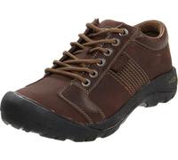 KEEN Men's Austin Low Height Leather Oxfords, Chocolate Brown, 9