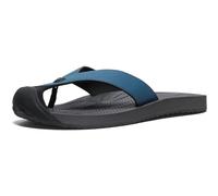 KEEN Men's Barbados Breathable Comfortable Sandals Toe Protection Flip Flops, Legion Blue Antique Moss, 10 UK
