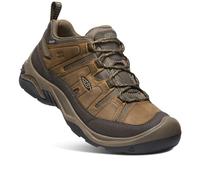 KEEN Men's Circadia Low Height Comfortable Waterproof Hiking Shoes, Shitake/Brindle, 7.5