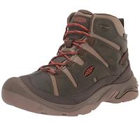 KEEN Men's Circadia Mid Waterproof Hiking Boots, Dark Olive/Potters Clay, 10 UK