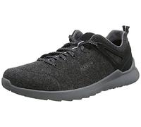 KEEN Men's Highland ARWAY-M Sneaker, Black/Magnet, 9.5 UK