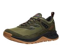 KEEN Men's Hightrail Waterproof Hiking Shoes, Winter Moss/Gold Flame, 12 UK