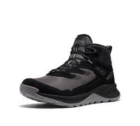 KEEN Mens Hightrail Mid Height Durable Insulated Leather Waterproof Snow, Black/Steel Grey, 10.5 UK