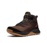 KEEN Mens Hightrail Mid Height Durable Insulated Leather Waterproof Snow, Dark Earth/Java, 6 UK