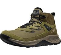 KEEN Men's Hightrail Mid Height Durable Lightweight Breathable Leather Waterproof Hiking Boots, Martini Olive/Dark Olive, 11