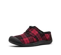 KEEN Men's Howser III Slip-On Shoes, Frontier Flannel Red, 13