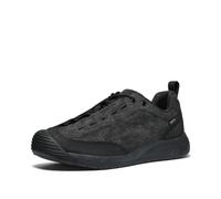 KEEN Men's Jasper 2 Waterproof Leather Climbing Approach Style Sneakers, Va Black, 11