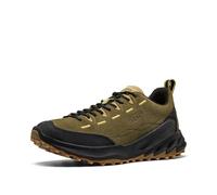 KEEN Mens Jasper Zionic Durable Tread Suede Climbing Approach Style, Dark Olive/Khaki, 10.5