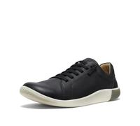 KEEN Men's KNX Lace Up Lightweight Flexible Sneakers, Black/Star White, 8.5
