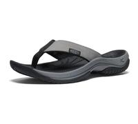 KEEN Men's Kona Flip TG Flop, Steel Grey/Black, 7 UK