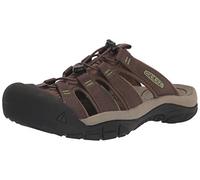 KEEN Men's Newport Closed Toe Slip on Slide Sandals, Canteen/Campsite, 10