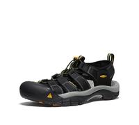 KEEN Men's Newport H2 Closed Toe Water Sandals, Black, 8