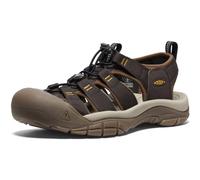 KEEN Men's Newport H2 Sandals, Java/Golden Yellow, 8.5 UK