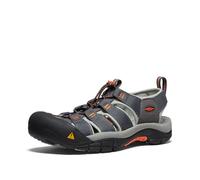KEEN Men's Newport H2 Sandal, Magnet Nasturtium, 7.5 UK