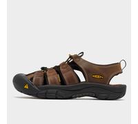 KEEN Men's Newport Closed Toe Comfortable Durable Leather Water Sandals, Bison, 9