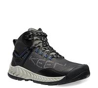 KEEN Men's NXIS EVO Mid Height Waterproof Hiking Boots, Magnet/Bright Cobalt, 10.5 UK