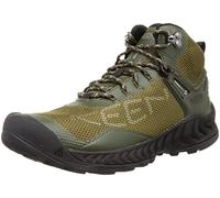 KEEN Men's NXIS Evo Mid Waterproof Hiking Boots, Forest Night/Dark Olive, 7 UK
