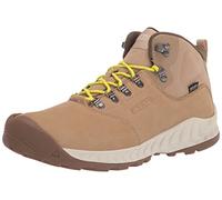 KEEN Men's NXIS Explorer Mid Waterproof Hiking Boots, Safari/Birch, 9.5 UK
