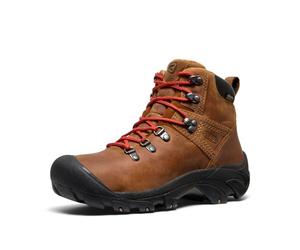 KEEN Men's Pyrenees Mid Height Waterproof Hiking Boot, Syrup/Syrup, 9 UK