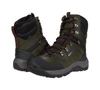 KEEN Men's Revel 4 High Polar Waterproof Winter Boot, Magnet/Red Carpet, 8.5 UK/ 42,5 EU