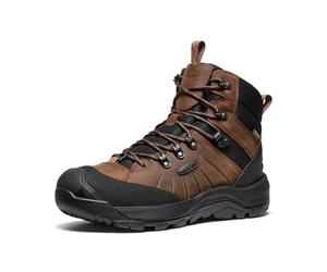 KEEN Men's Revel 4 Polar Mid Height Waterproof Winter Boot, Dark Earth/Caramel Cafe, 14 UK/ 48 EU