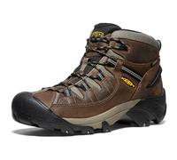 KEEN Men's Targhee 2 Mid Waterproof Hiking Boots, Shitake/Brindle, 9.5 UK