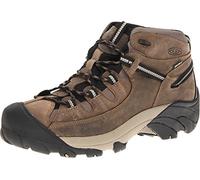 KEEN Men's Targhee 2 Mid Wide Waterproof Hiking Boot, Shitake/Brindle, 12 UK