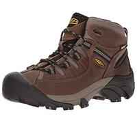 KEEN Men's Targhee 2 Mid Wide Waterproof Hiking Boot, Shitake/Brindle, 13 UK