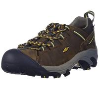 KEEN Men's Targhee 2 Waterproof Hiking Shoes, Cascade Brown Golden Yellow, 7 UK Wide