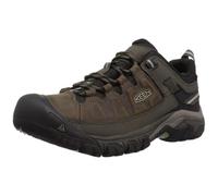 KEEN Men's Targhee 3 Low Height Waterproof Hiking Shoes, Bungee Cord/Black, 13