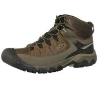 KEEN Men's Targhee 3 Mid Waterproof Hiking Boots, Bungee Cord Black, 12 UK