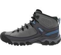 KEEN Men's Targhee 3 Mid Height Waterproof Hiking Boots, Drizzle/Captains Blue, 10