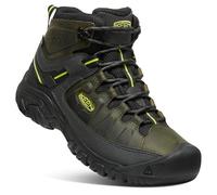 KEEN Men's Targhee 3 Mid Waterproof Hiking Boots, Forest Night Evening Primrose, 8.5 UK