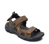KEEN Men's Targhee 3 Open Toe Sandal, Bison/Mulch, 6 UK