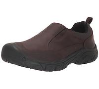 KEEN Men's Targhee 3 Slip On Comfortable Casual Leather Mules, Dark Soil Mulch, 12 UK