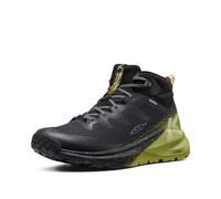 KEEN Mens Targhee Apex Mid Height Durable Lightweight Comfortable Waterproof, Black/Golden Cypress, 12