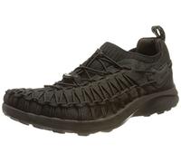KEEN Men's Uneek SNK Sneaker, Black/Black, 7 UK