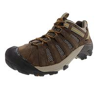 KEEN Men's Voyageur Hiking Shoes, Black Olive Inca Gold, 12 UK