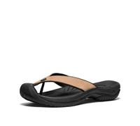 KEEN Men's Waimea H2 Toe Protecting Flip-Flops, Cornstalk/Black, 13