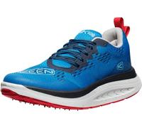 KEEN Men's Wk400 Hiking Shoe, Austern/Red Carpet, 10 UK