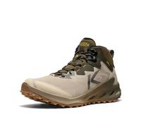 KEEN Mens Zionic Nxt Mid Height Waterproof All Terrain Comfortable, Brindle/Lemon Curry, 13 UK