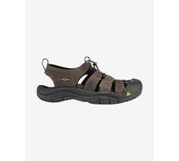KEEN Men's Newport Closed Toe Comfortable Durable Leather Water Sandals, Bison, 9