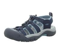 KEEN Women's Newport H2 Closed Toe Water Sandals, Navy/Magnet, 5