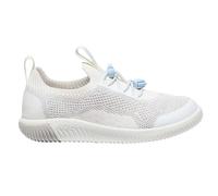 KEEN KNX Knit Lace Sneakers, Star White/Skyway, 10 UK Child
