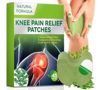 Keen Pain Relief Patch, 45Pcs Knee Heat Patch, Wormwood Knee Pain Relief Patches, Fast Relieves Muscle Soreness in Knee, Neck,Shoulder (45)